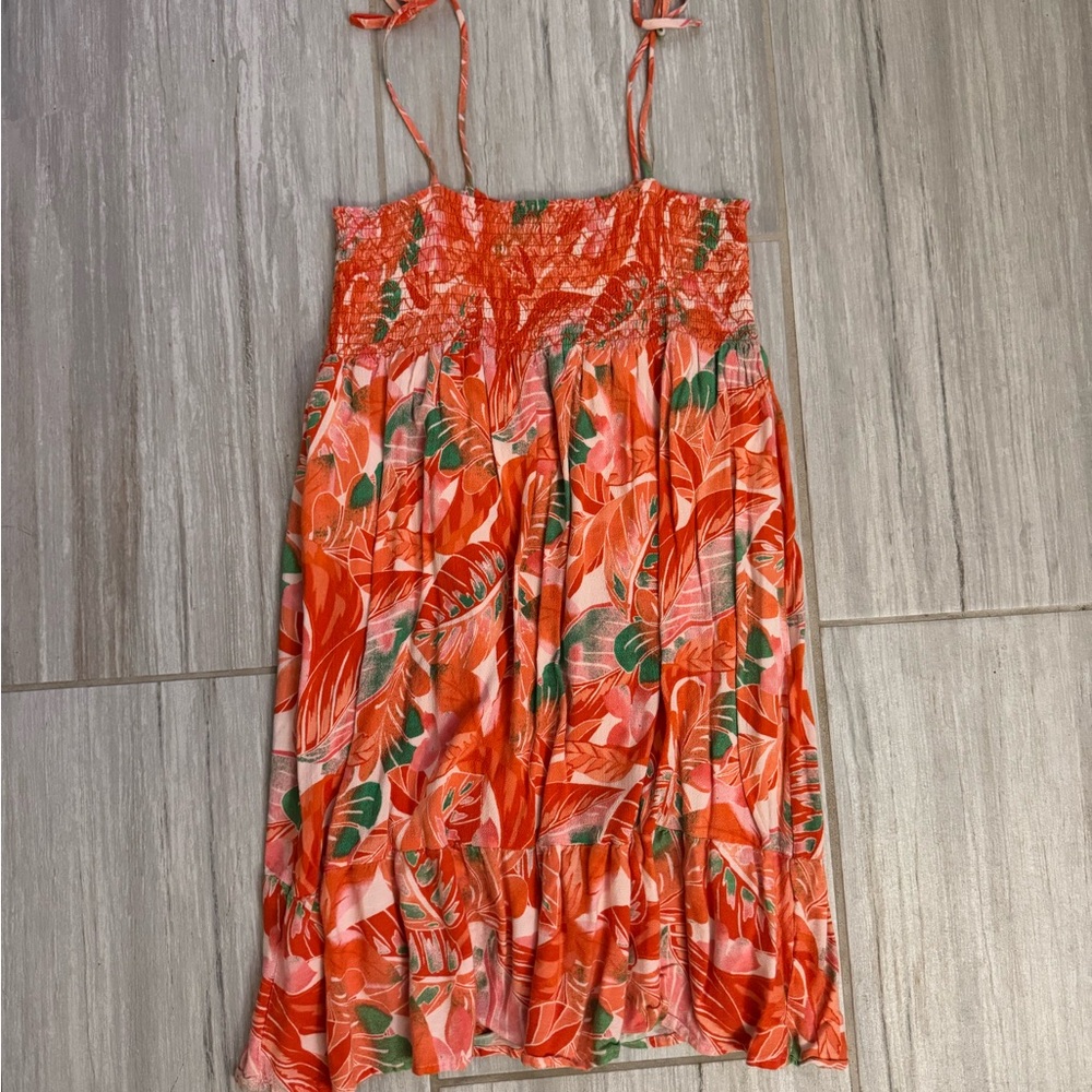 (3/$12) orange Gianni bini mini dress